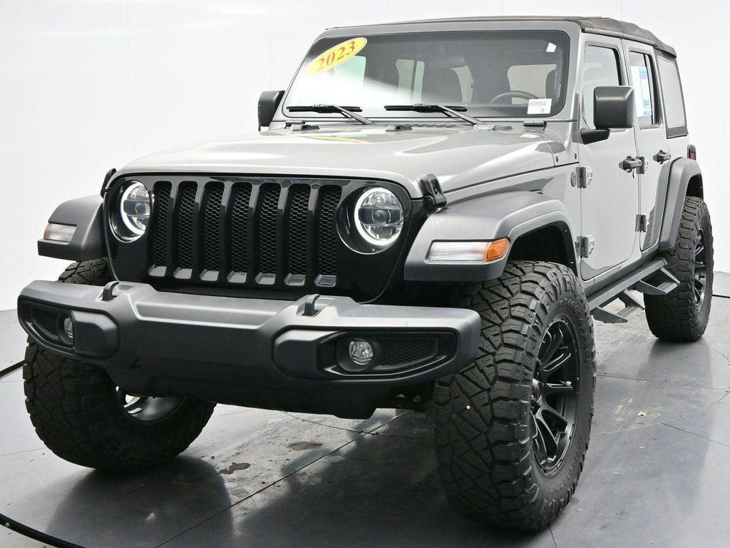 used 2023 Jeep Wrangler car, priced at $28,000