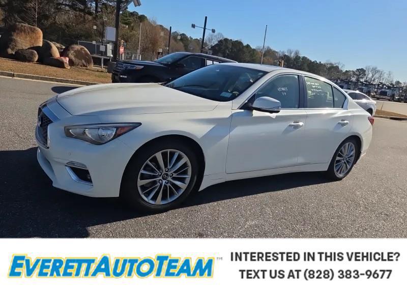 used 2022 INFINITI Q50 car, priced at $30,500