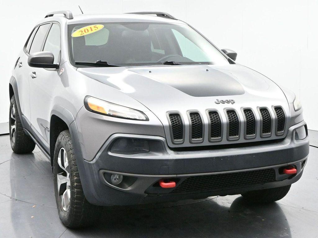 used 2015 Jeep Cherokee car, priced at $11,000