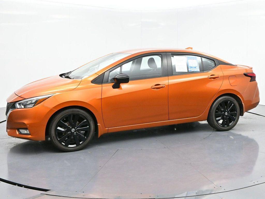 used 2021 Nissan Versa car, priced at $12,800
