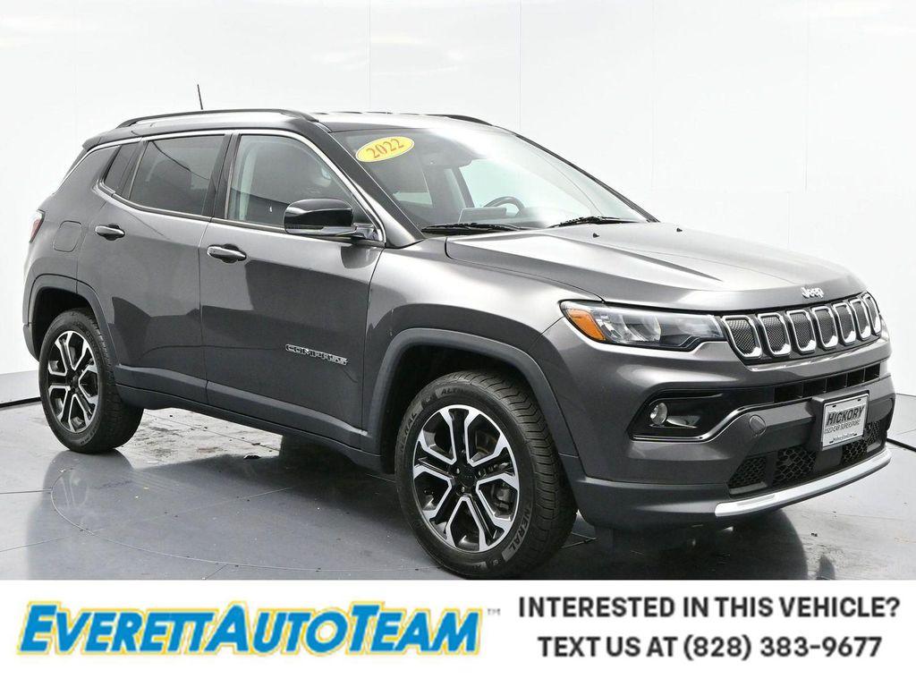 used 2022 Jeep Compass car, priced at $19,700
