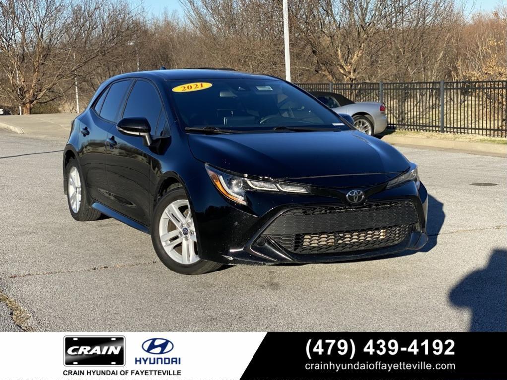 used 2021 Toyota Corolla Hatchback car, priced at $15,735