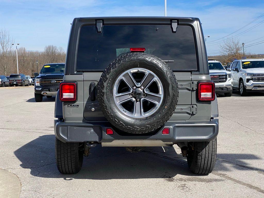 used 2020 Jeep Wrangler Unlimited car, priced at $28,197