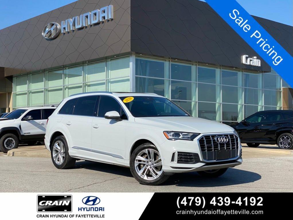 used 2020 Audi Q7 car, priced at $20,870