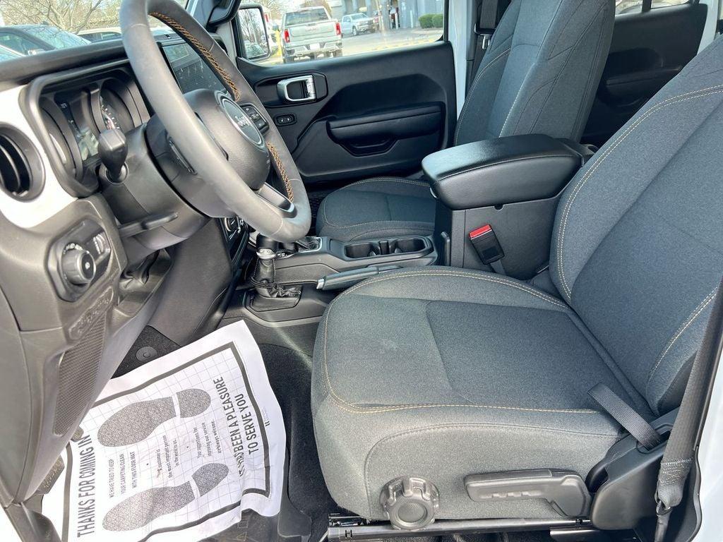 used 2024 Jeep Wrangler car, priced at $32,500