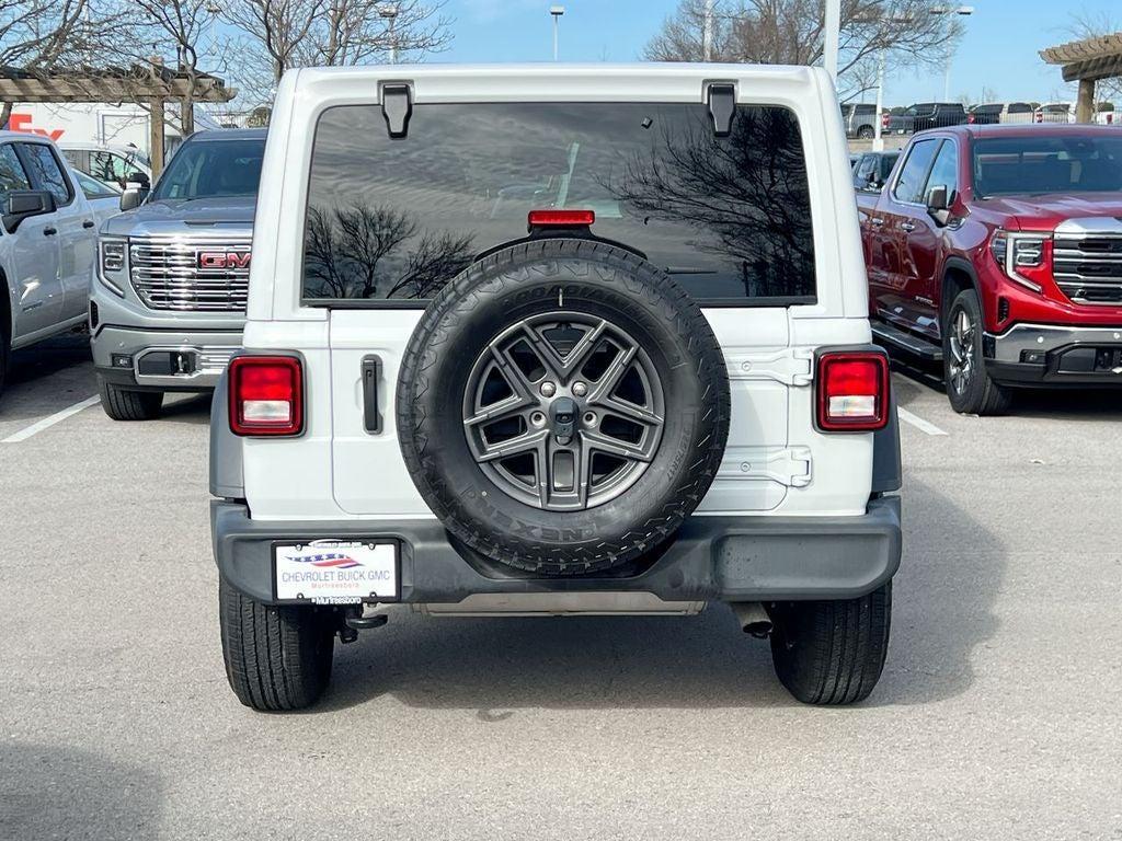 used 2024 Jeep Wrangler car, priced at $32,500