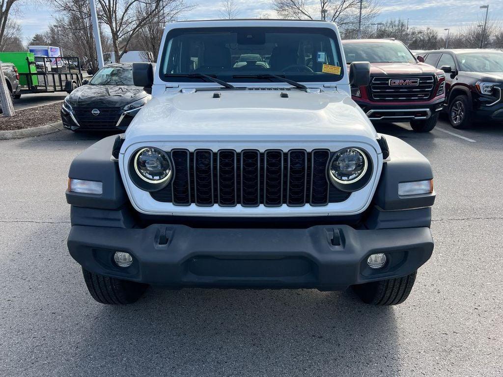 used 2024 Jeep Wrangler car, priced at $32,500