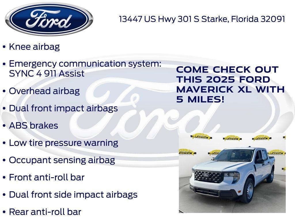 new 2025 Ford Maverick car, priced at $27,056