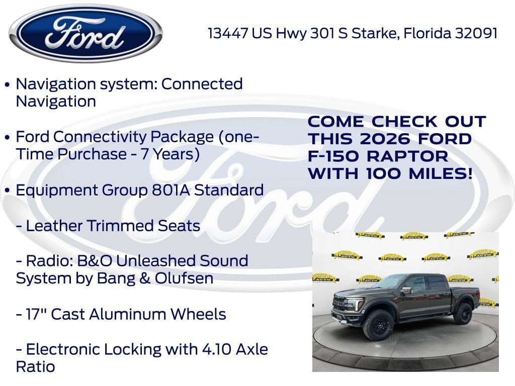new 2026 Ford F-150 car, priced at $85,615