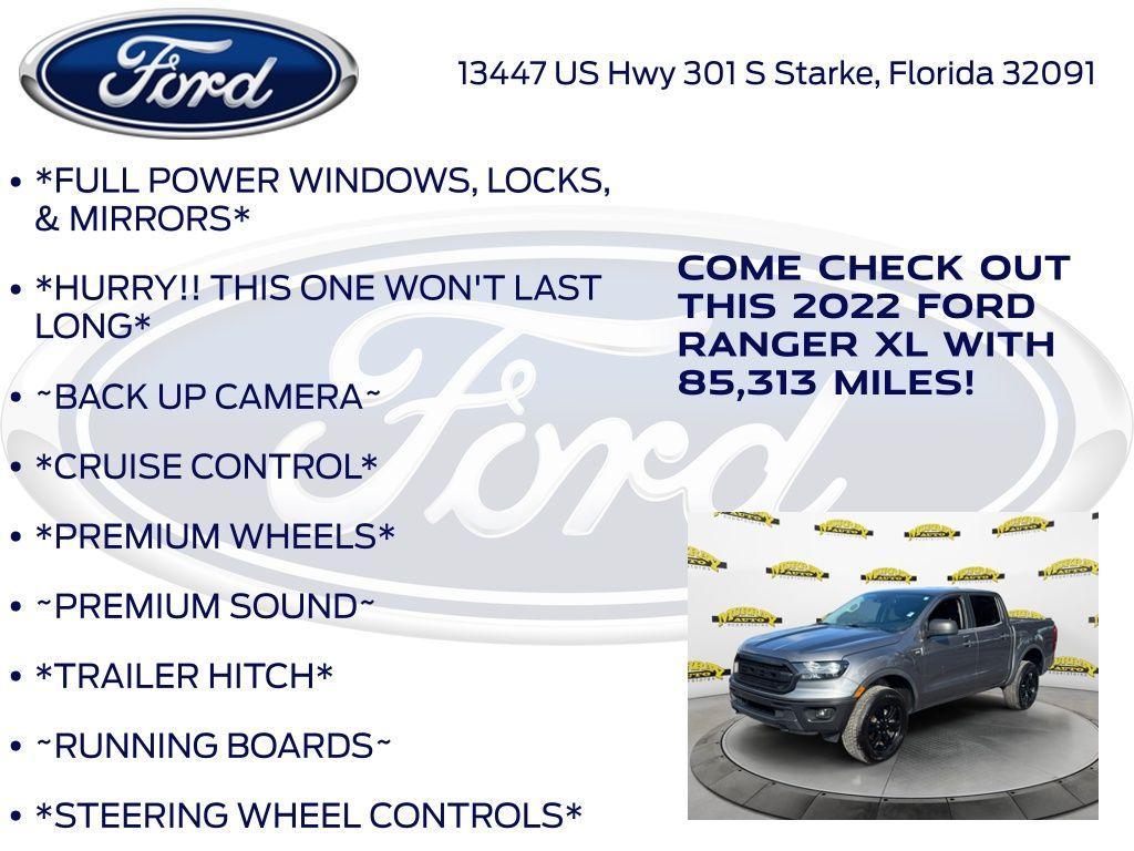 used 2022 Ford Ranger car, priced at $22,987