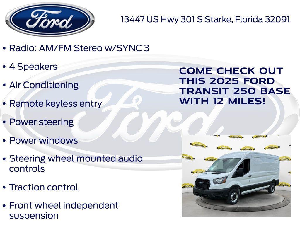 new 2025 Ford Transit-250 car, priced at $50,712