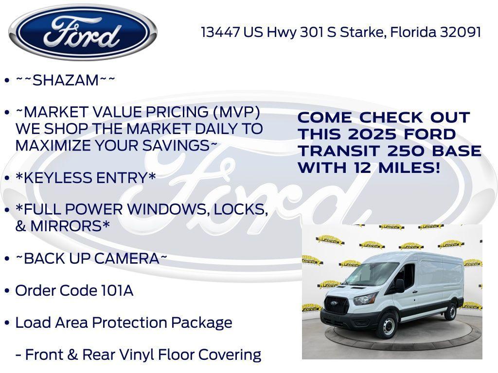 new 2025 Ford Transit-250 car, priced at $50,712