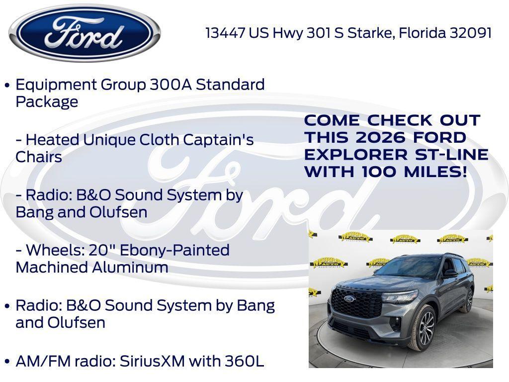 new 2026 Ford Explorer car, priced at $43,158