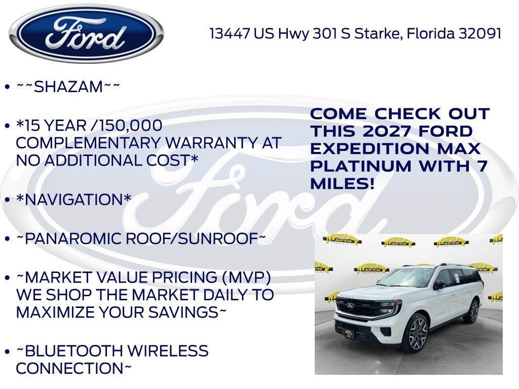 new 2027 Ford Expedition Max car, priced at $100,368