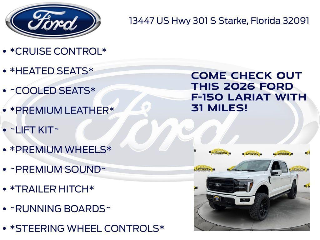 new 2026 Ford F-150 car, priced at $83,610