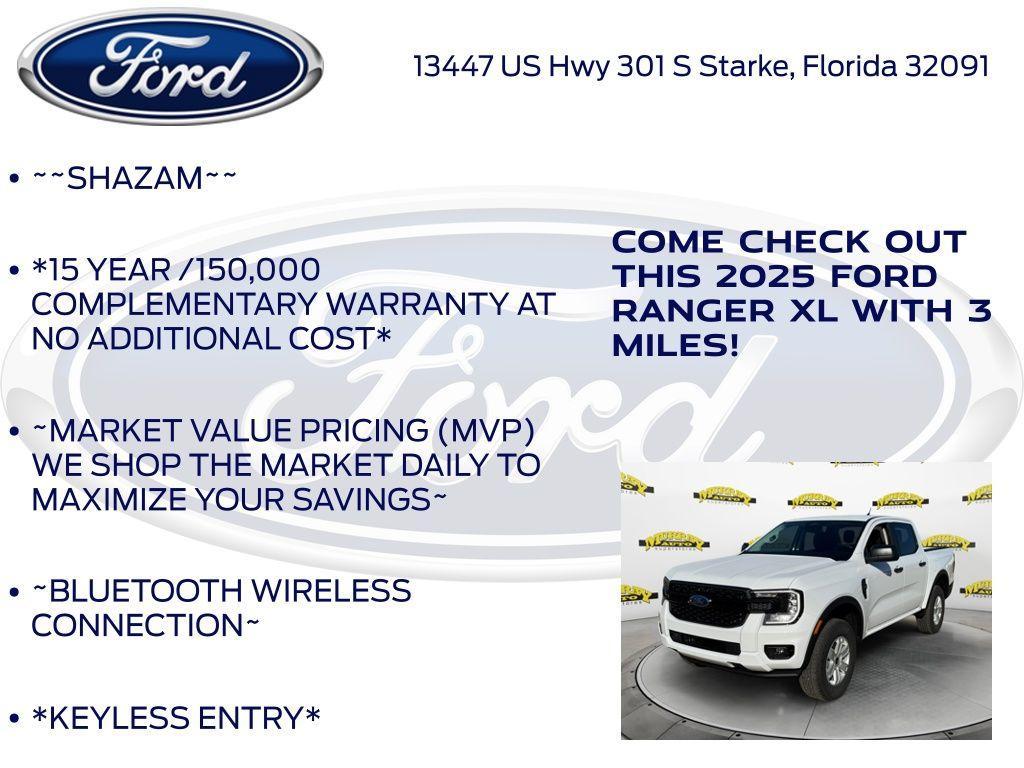 new 2025 Ford Ranger car, priced at $34,448