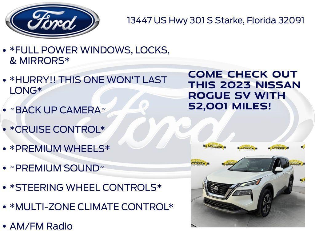 used 2023 Nissan Rogue car, priced at $20,655
