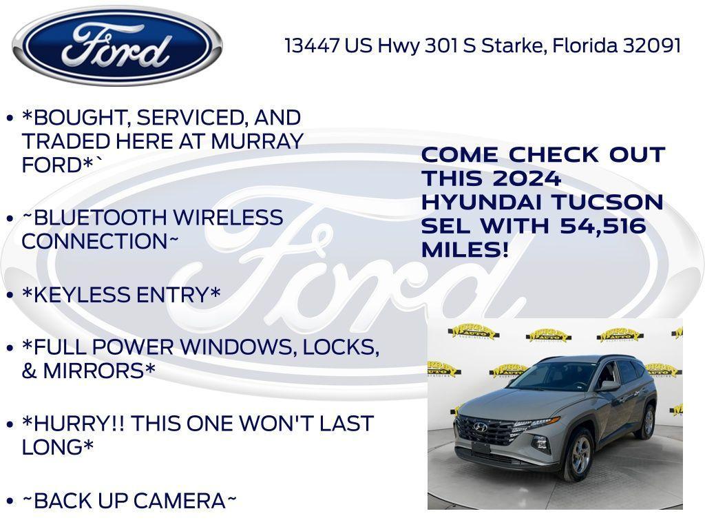 used 2024 Hyundai Tucson car, priced at $20,649