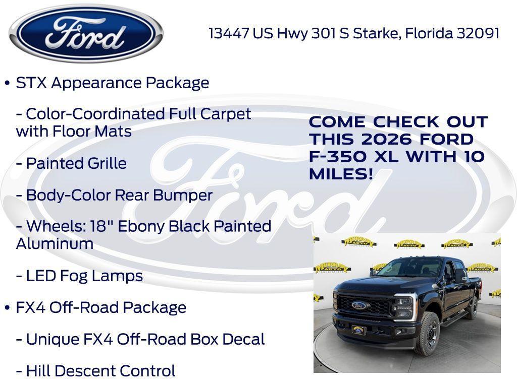 new 2026 Ford F-350 car, priced at $76,730