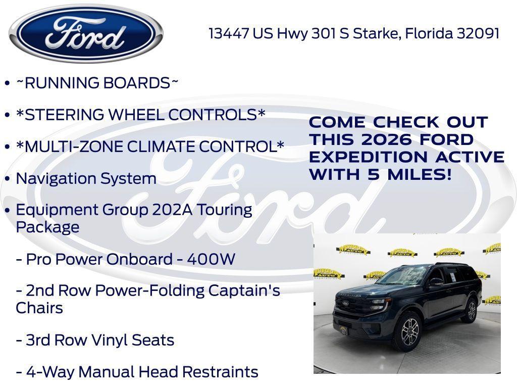 new 2026 Ford Expedition car, priced at $64,000