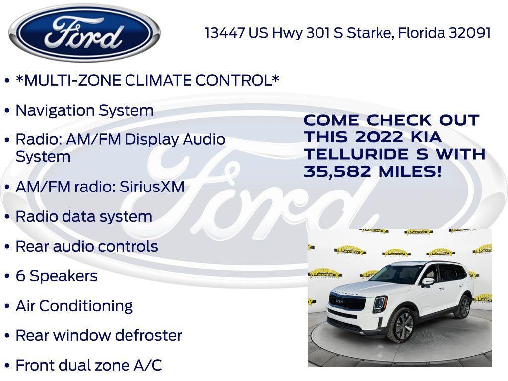 used 2022 Kia Telluride car, priced at $29,777