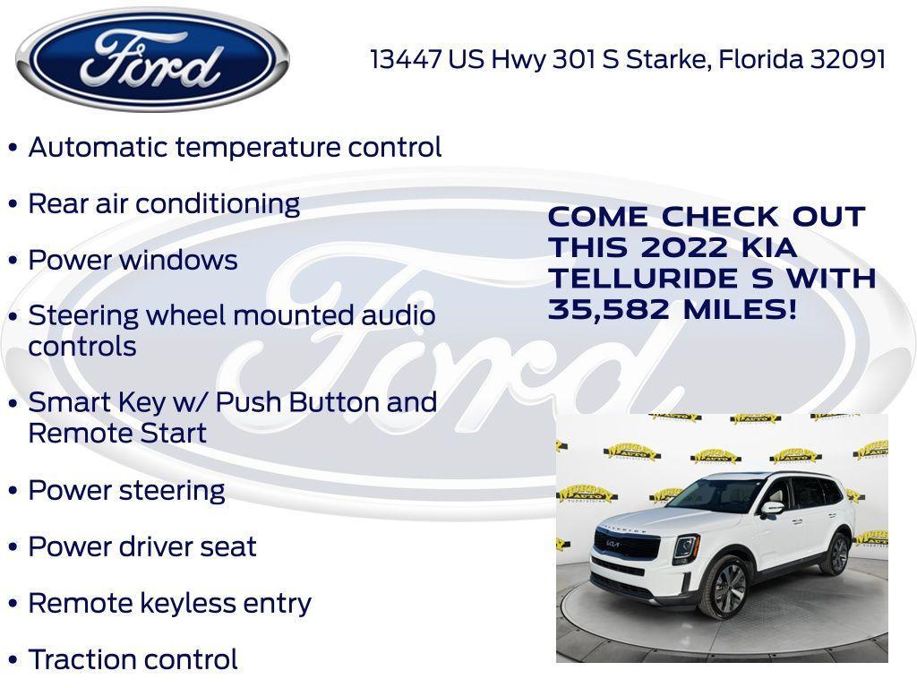 used 2022 Kia Telluride car, priced at $29,777