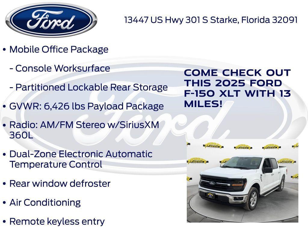 new 2025 Ford F-150 car, priced at $47,122