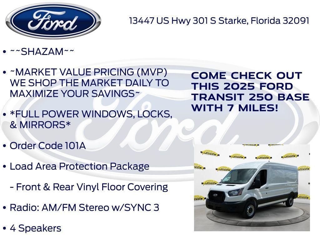 new 2025 Ford Transit-250 car, priced at $50,712