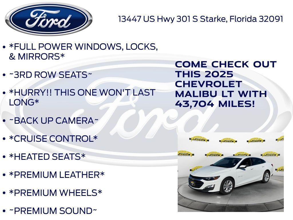 used 2025 Chevrolet Malibu car, priced at $17,987
