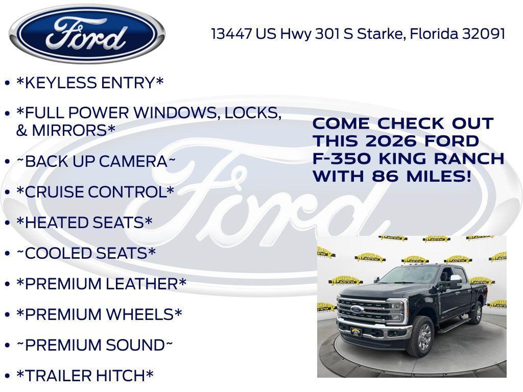 new 2026 Ford F-350 car, priced at $97,510