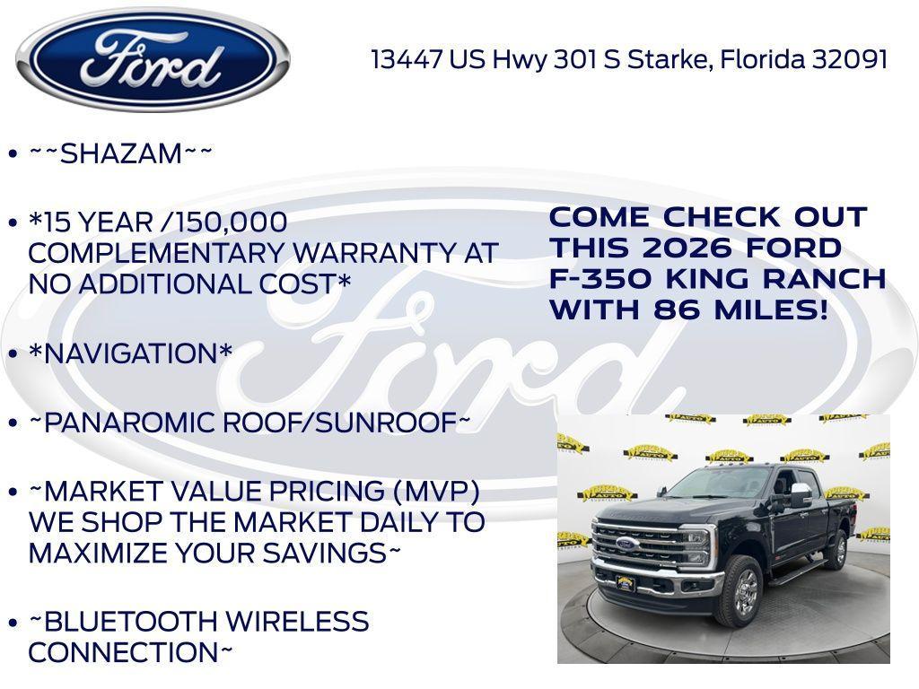 new 2026 Ford F-350 car, priced at $97,510