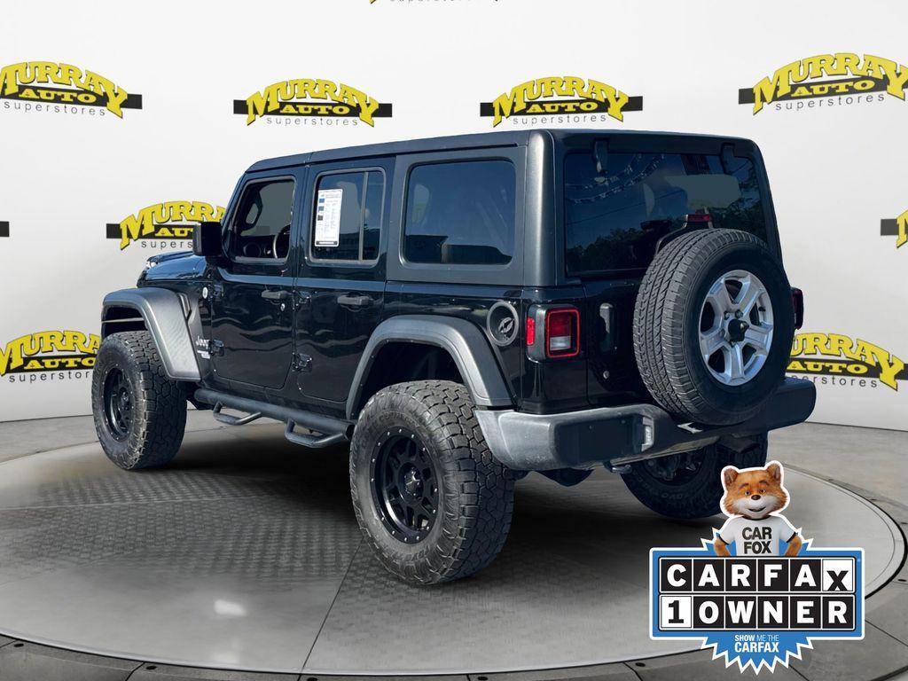 used 2018 Jeep Wrangler Unlimited car, priced at $19,649