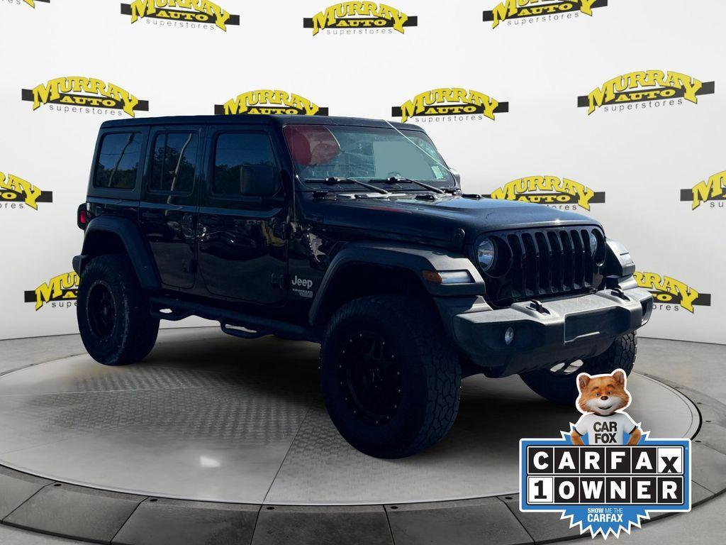 used 2018 Jeep Wrangler Unlimited car, priced at $19,649