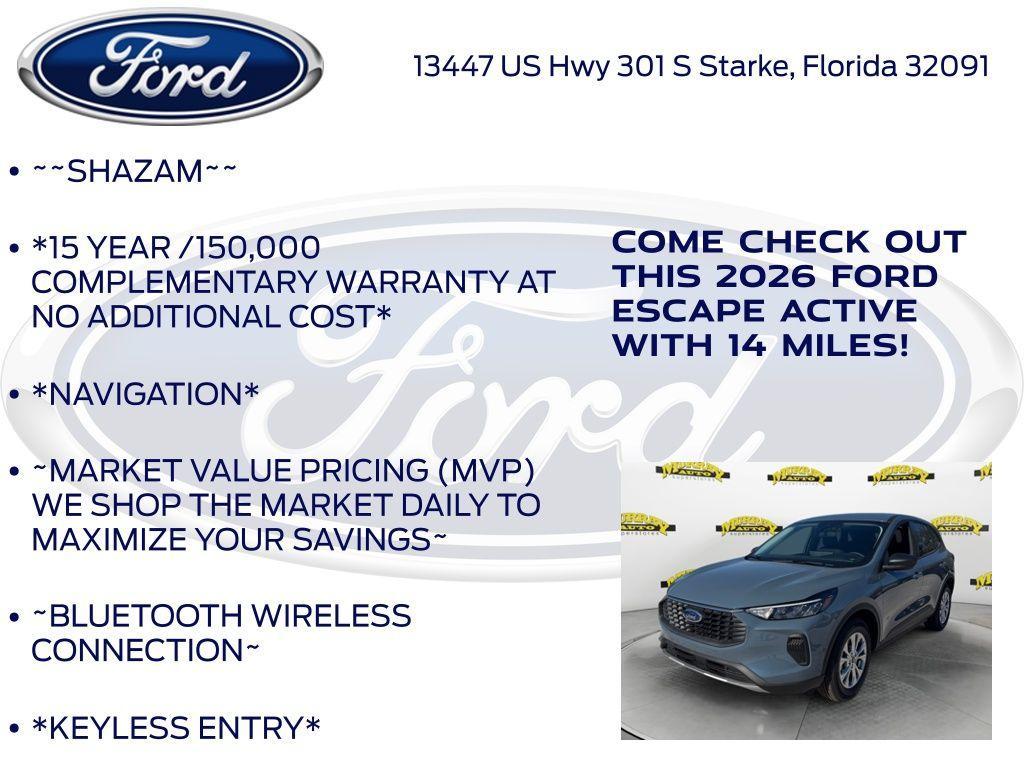 new 2026 Ford Escape car, priced at $31,035