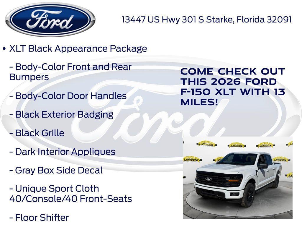 new 2026 Ford F-150 car, priced at $58,706