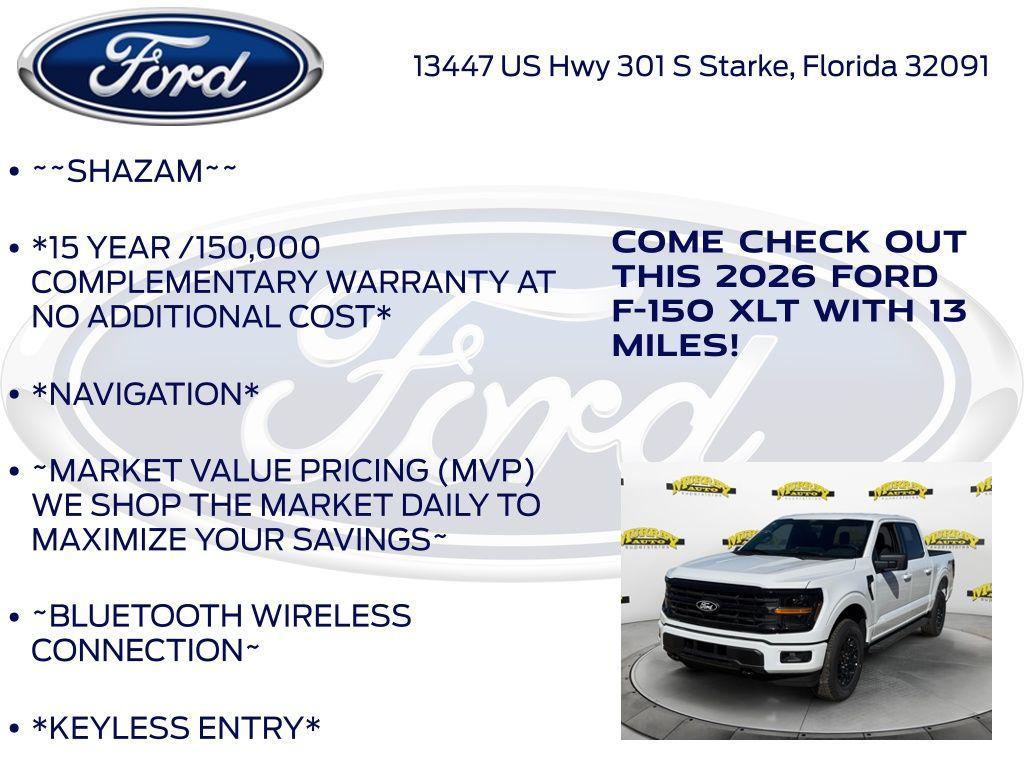 new 2026 Ford F-150 car, priced at $58,706