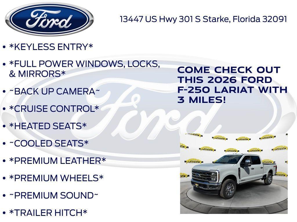 new 2026 Ford F-250 car, priced at $91,105