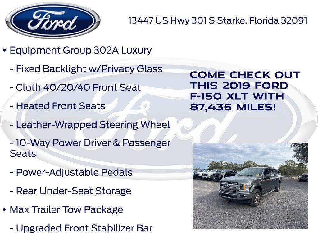 used 2019 Ford F-150 car, priced at $24,729