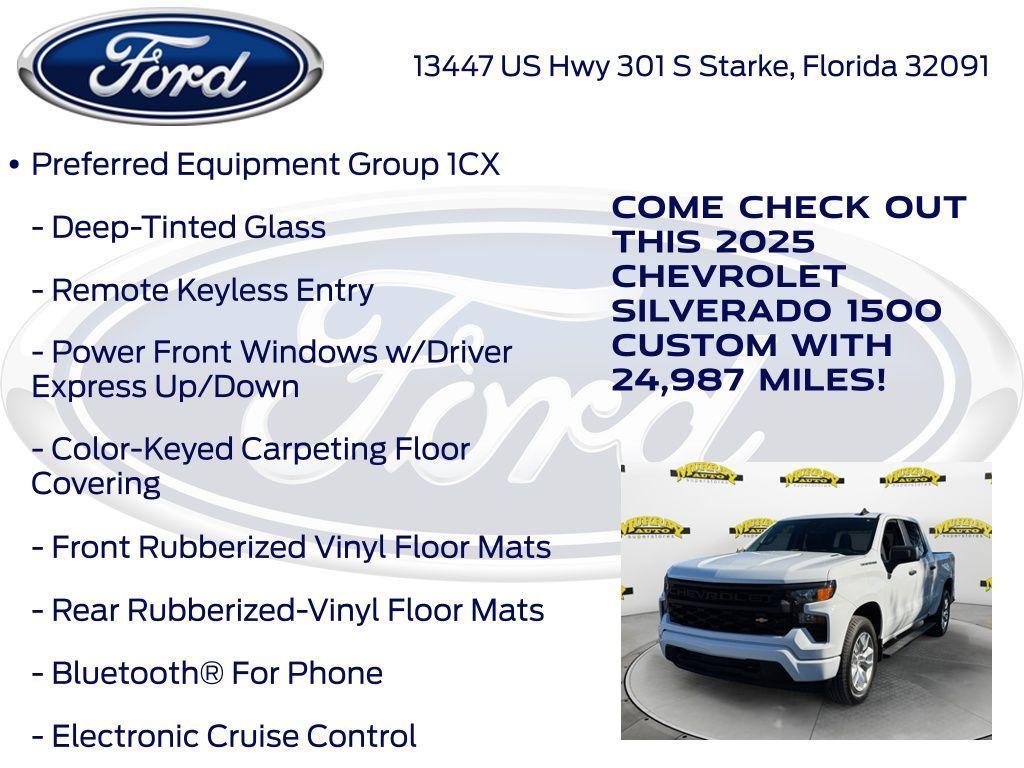 used 2025 Chevrolet Silverado 1500 car, priced at $36,486