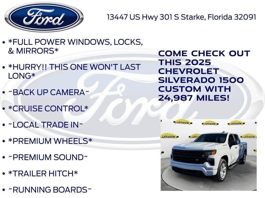 used 2025 Chevrolet Silverado 1500 car, priced at $36,486