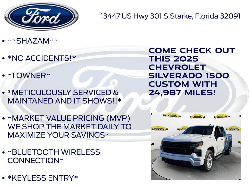 used 2025 Chevrolet Silverado 1500 car, priced at $36,486