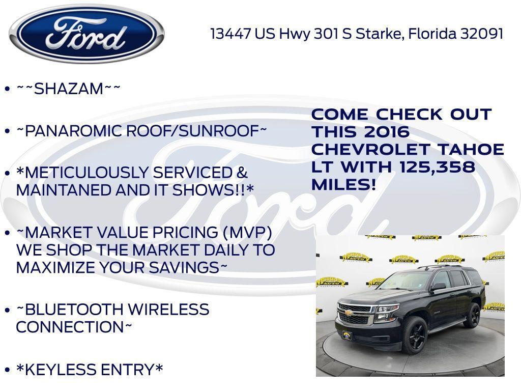 used 2016 Chevrolet Tahoe car, priced at $19,477