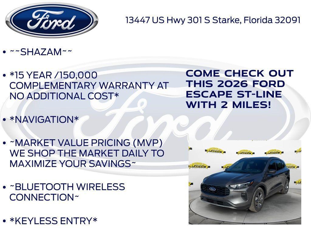 new 2026 Ford Escape car, priced at $31,907