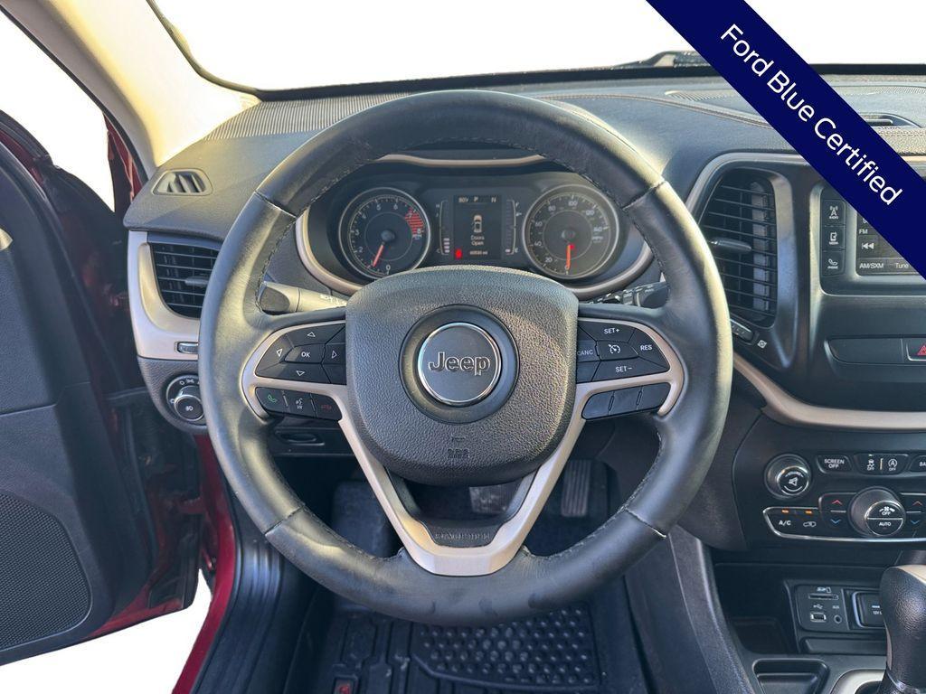 used 2017 Jeep Cherokee car, priced at $14,475
