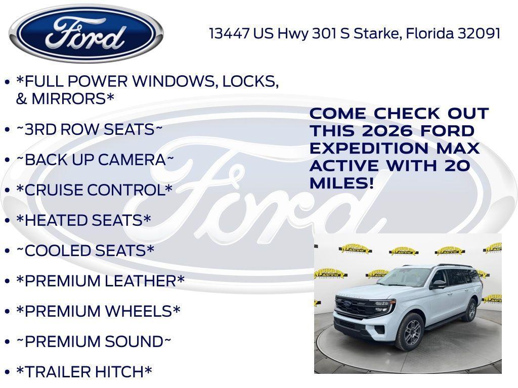 new 2026 Ford Expedition Max car, priced at $73,220
