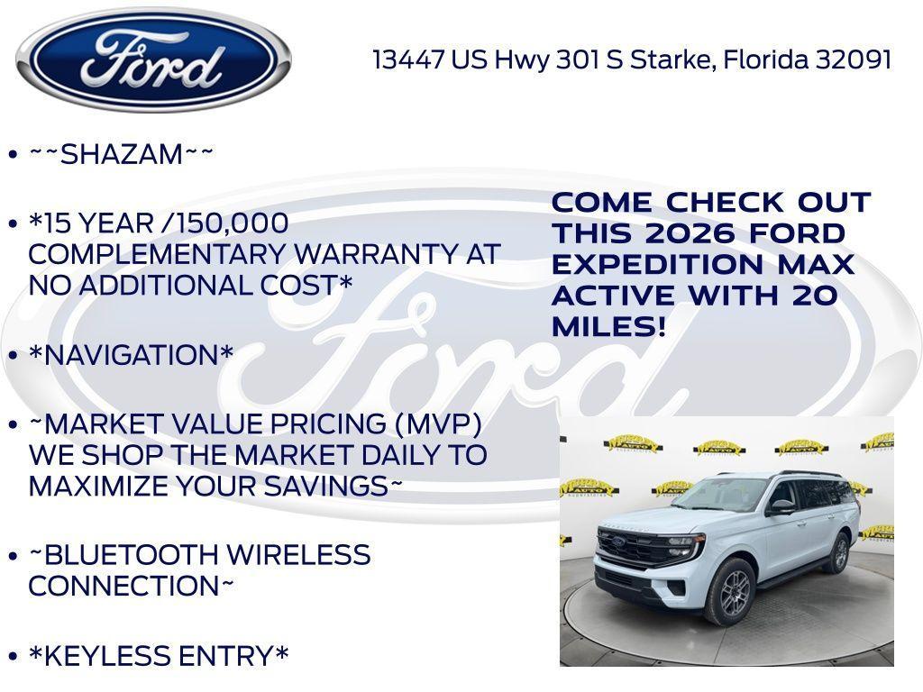 new 2026 Ford Expedition Max car, priced at $73,220