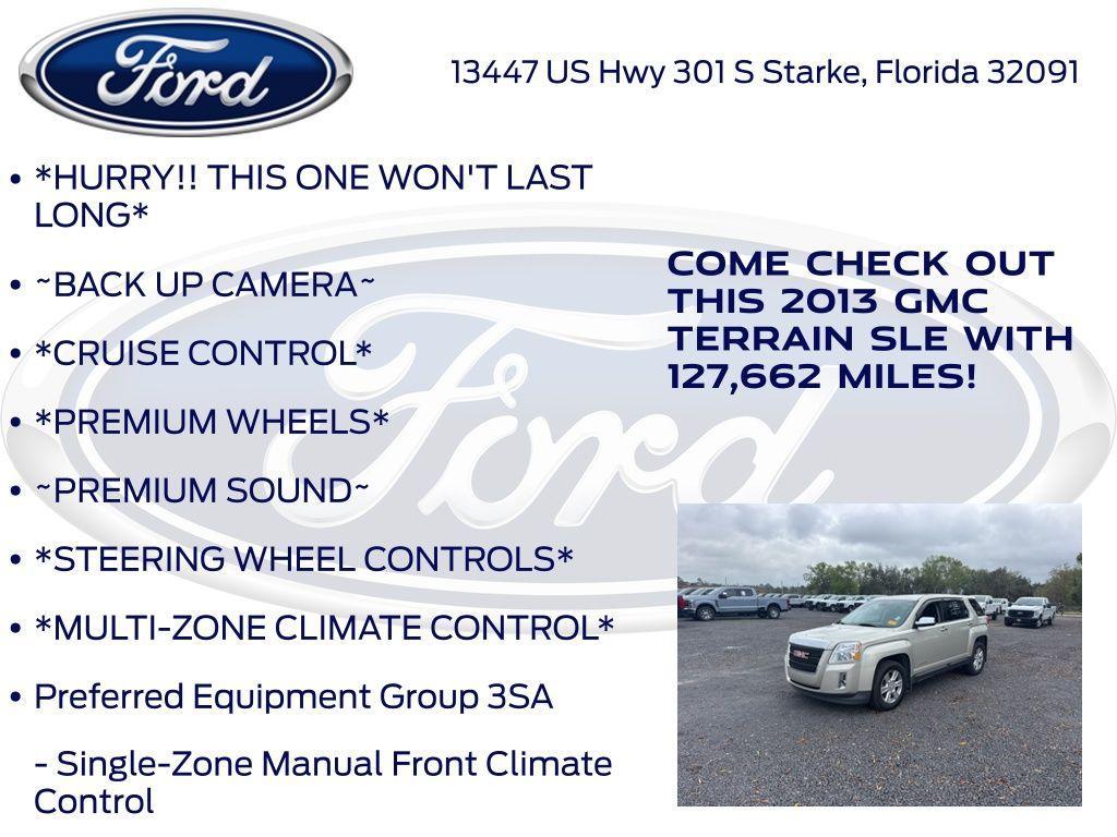 used 2013 GMC Terrain car, priced at $13,990