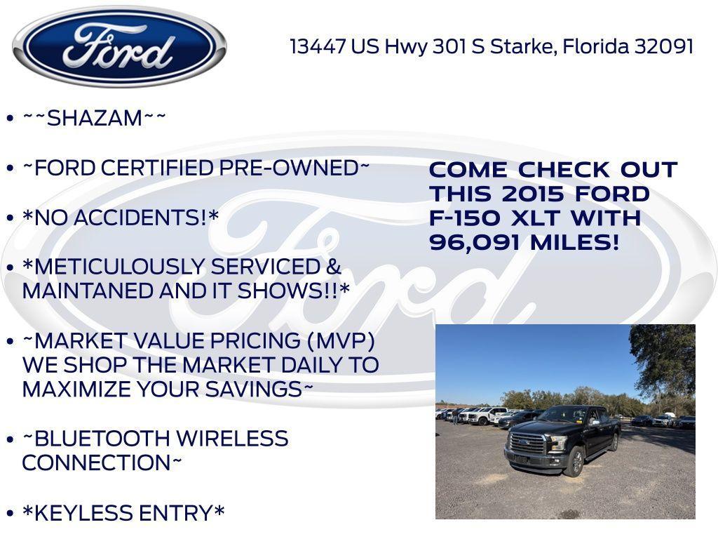 used 2015 Ford F-150 car, priced at $19,777