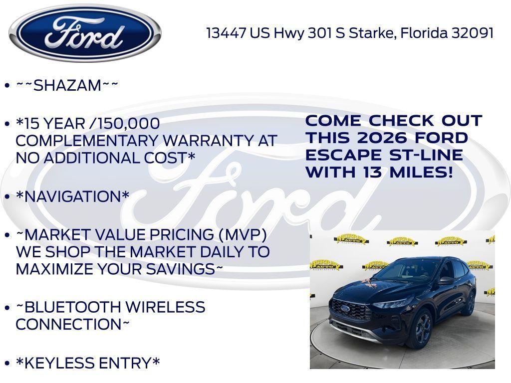 new 2026 Ford Escape car, priced at $32,464