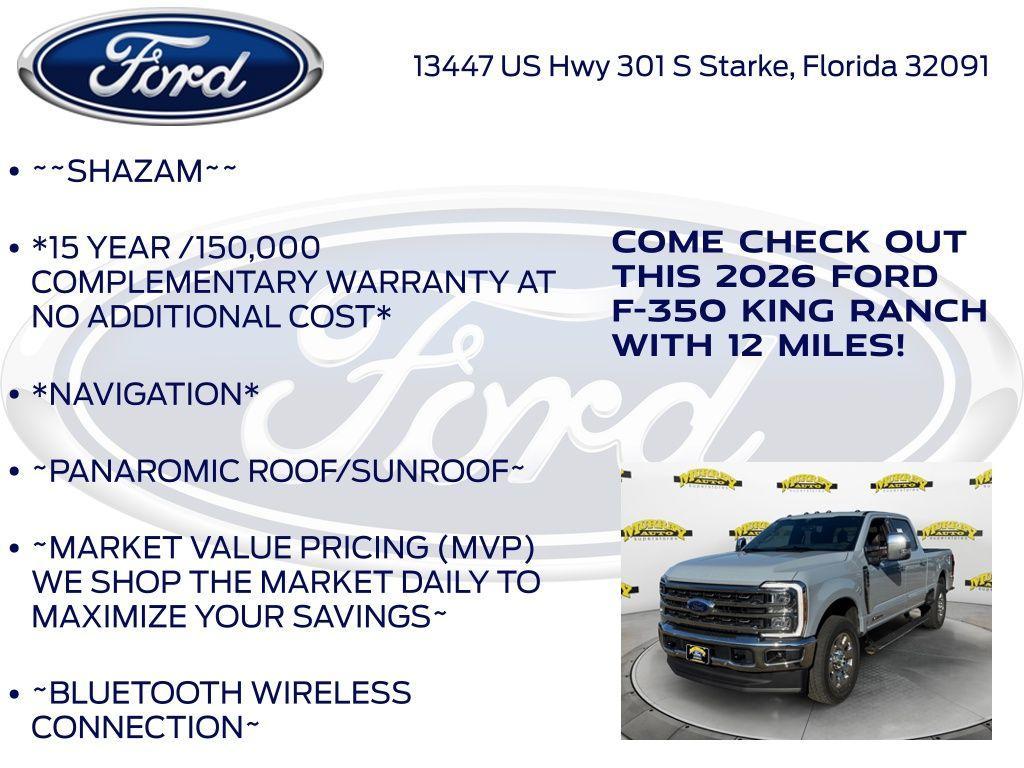 new 2026 Ford F-350 car, priced at $101,355